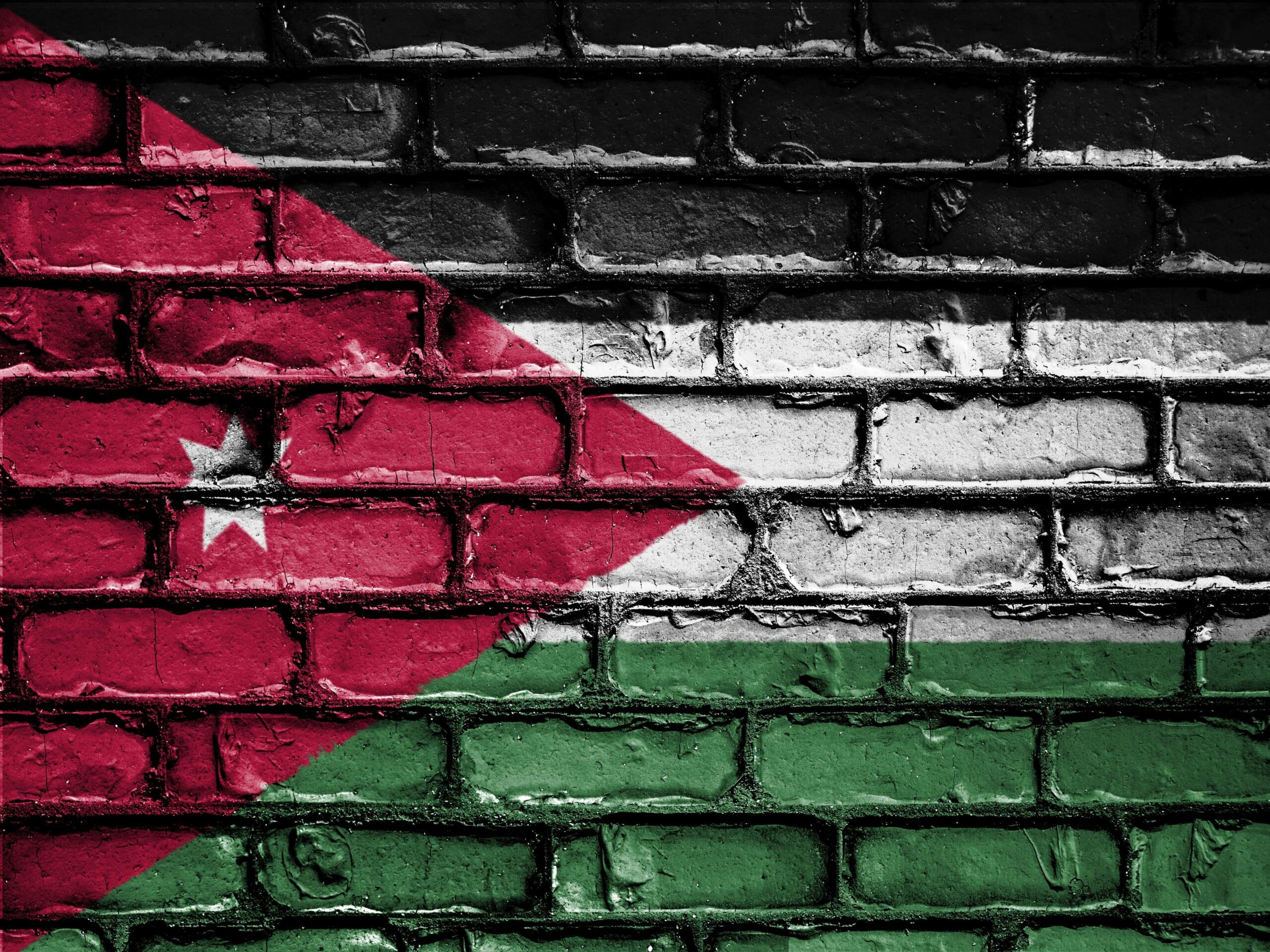 Jordánska národná vlajka / Jordansko.sk