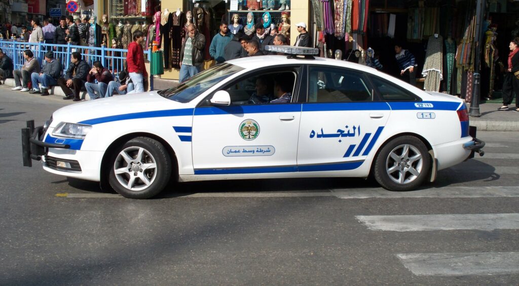 Polícia v Ammáne / Jordansko.sk